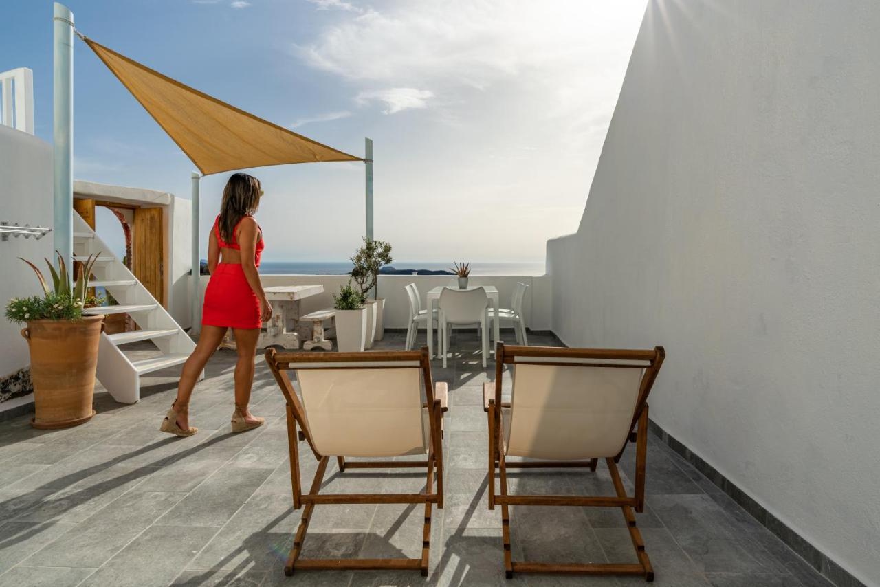 Akron Cliff Suite Fira  Exterior foto