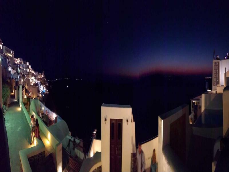 Akron Cliff Suite Fira  Exterior foto